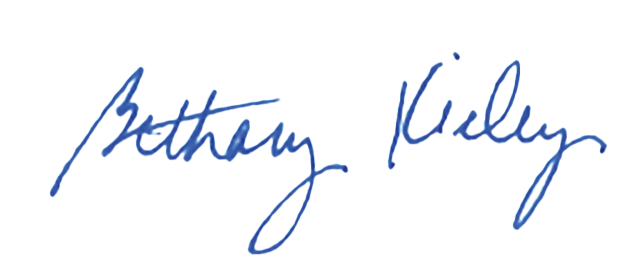 Bethany Kieley signature