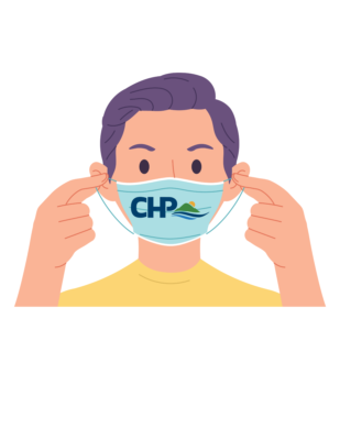 face mask chp graphic