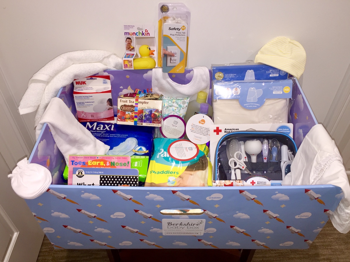 Baby Box Filled with Items