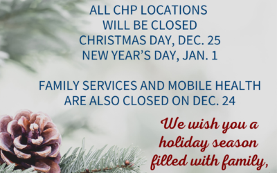 CHP Holiday Hours