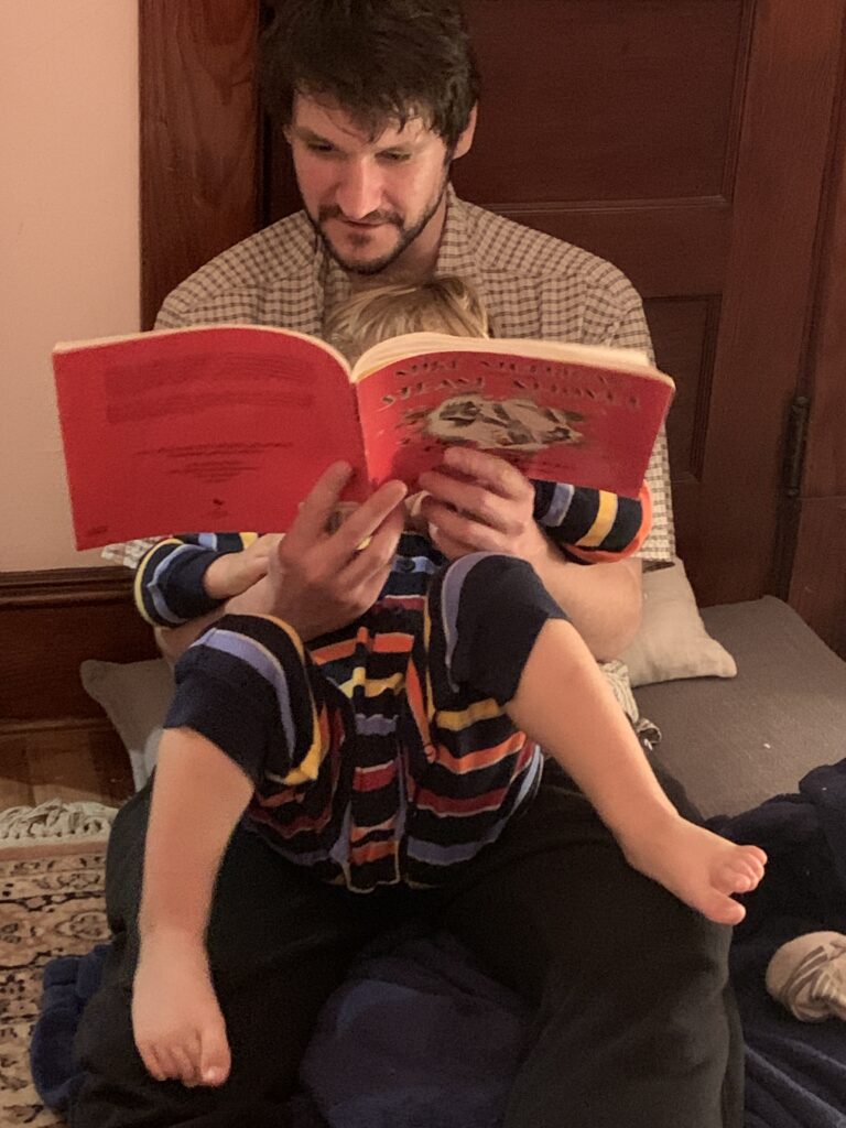 reading with your children photo