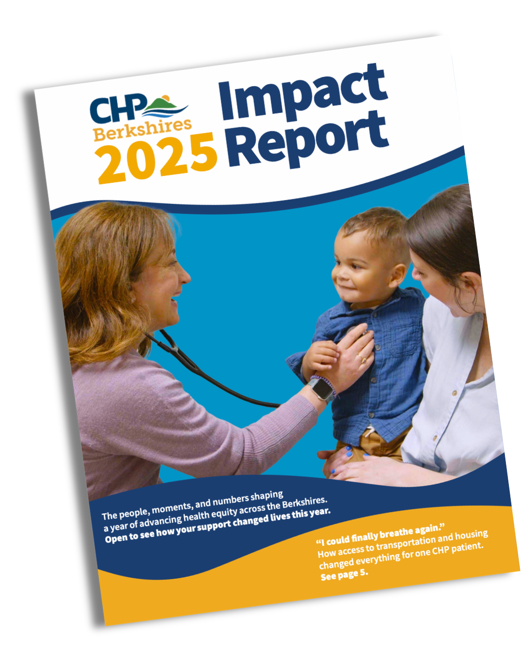 Impact Report Preview Image Image of CHP's 2024 Impact Report cover